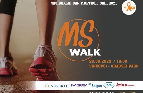 MS walk Vinkovci, nacionalni dan MS-a 2023.